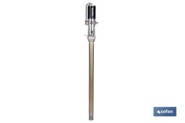 Cofan – Bomba Neumática Lubricante 3:1 | Caudal 14 LPM | Hasta 10 Bares | Para Bidones de 60 o 205 Litros | Uso Industrial Continuo